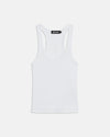 Lucy Racerback Tank in White